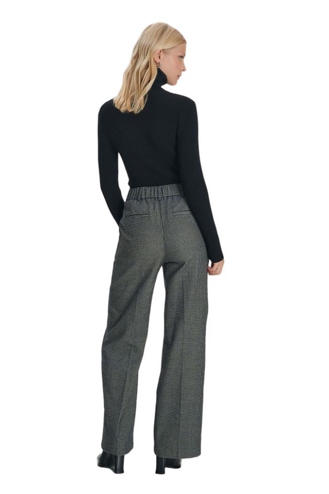 ALE TROUSERS PIED DE POULE 8919528 ΠΑΝΤΕΛΟΝΙ ΓΥΝΑΙΚΕΙΟ GREY