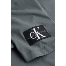 CALVIN KLEIN JEANS BADGE REGULAR T-SHIRT ΜΠΛΟΥΖΑ ΑΝΔΡΙΚΗ ENDLESS GREY