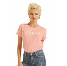 T-SHIRT  ΓΥΝΑΙΚΕΙΟ  GUESS PINK