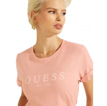 T-SHIRT  ΓΥΝΑΙΚΕΙΟ  GUESS PINK