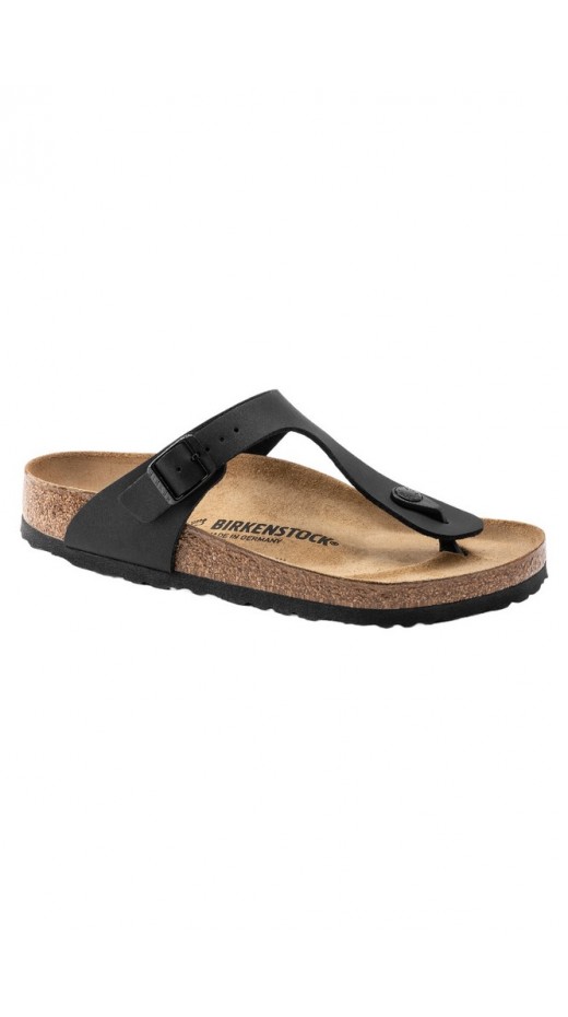 BIRKENSTOCK SYNTHETICS GIZEH REGULAR CORE ESSENTIAL CLASSIC ADULTS SH43691 ΠΑΝΤΟΦΛΑ ΓΥΝΑΙΚΕΙΑ BLACK