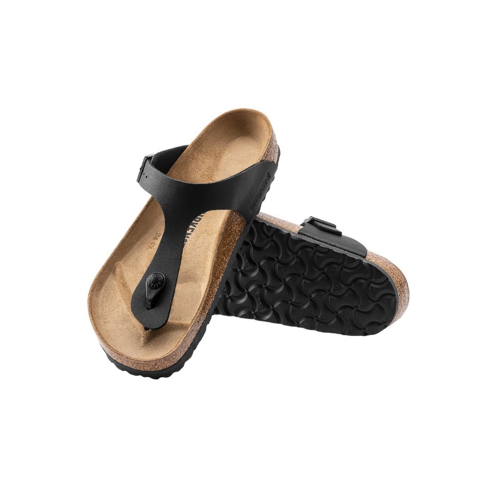 BIRKENSTOCK SYNTHETICS GIZEH REGULAR CORE ESSENTIAL CLASSIC ADULTS SH43691 ΠΑΝΤΟΦΛΑ ΓΥΝΑΙΚΕΙΑ BLACK