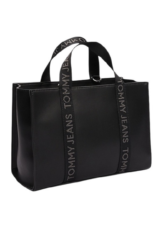 TOMMY JEANS  DAILY ELEVATED MINI TOTE ΤΣΑΝΤΑ ΓΥΝΑΙΚΕΙΙΑ BLACK