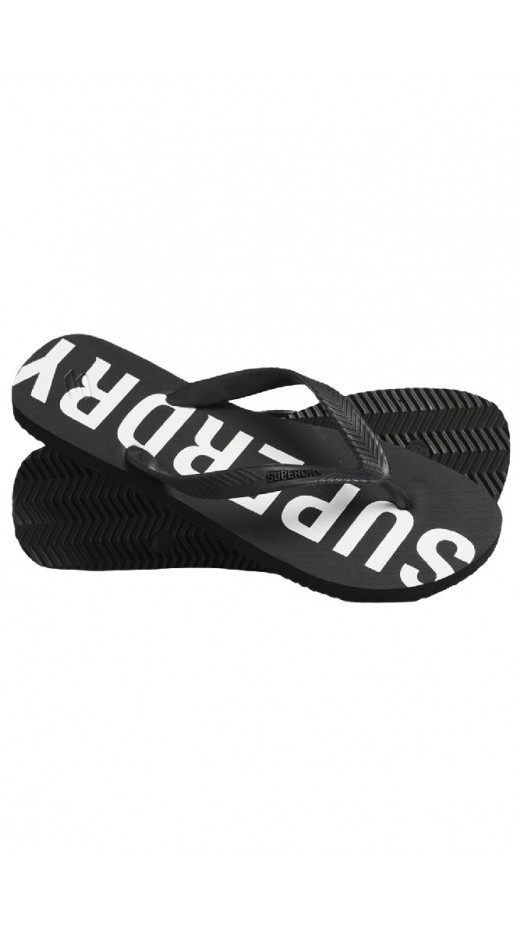 SUPERDRY CODE FILP FLOPS ΠΑΝΤΟΦΛΑ ΑΝΔΡΙΚΗ BLACK