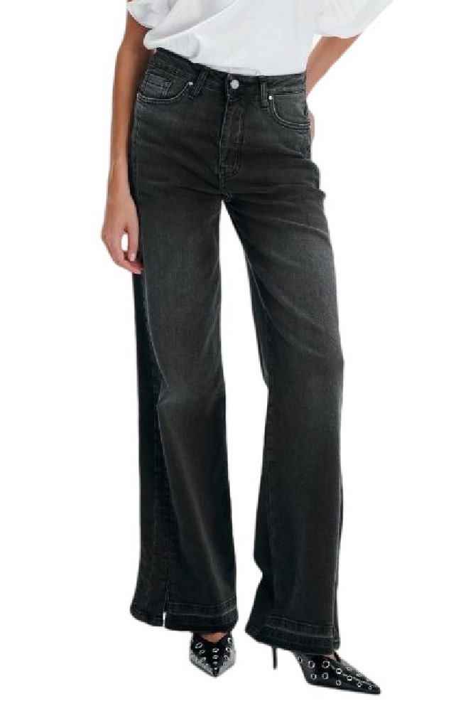 ALE MAJESTIC PANTS JEANS WIDE LEG 8919278 ΠΑΝΤΕΛΟΝΙ ΓΥΝΑΙΚΕΙΟ BLACK