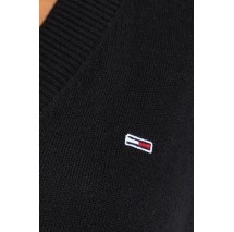 TOMMY JEANS ESSENTIAL VNECK SWEATER EXT ΜΠΛΟΥΖΑ ΓΥΝΑΙΚΕΙΑ BLACK