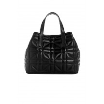 GUESS LATONA MINI TOTE ΤΣΑΝΤΑ ΓΥΝΑΙΚΕΙΑ BLACK