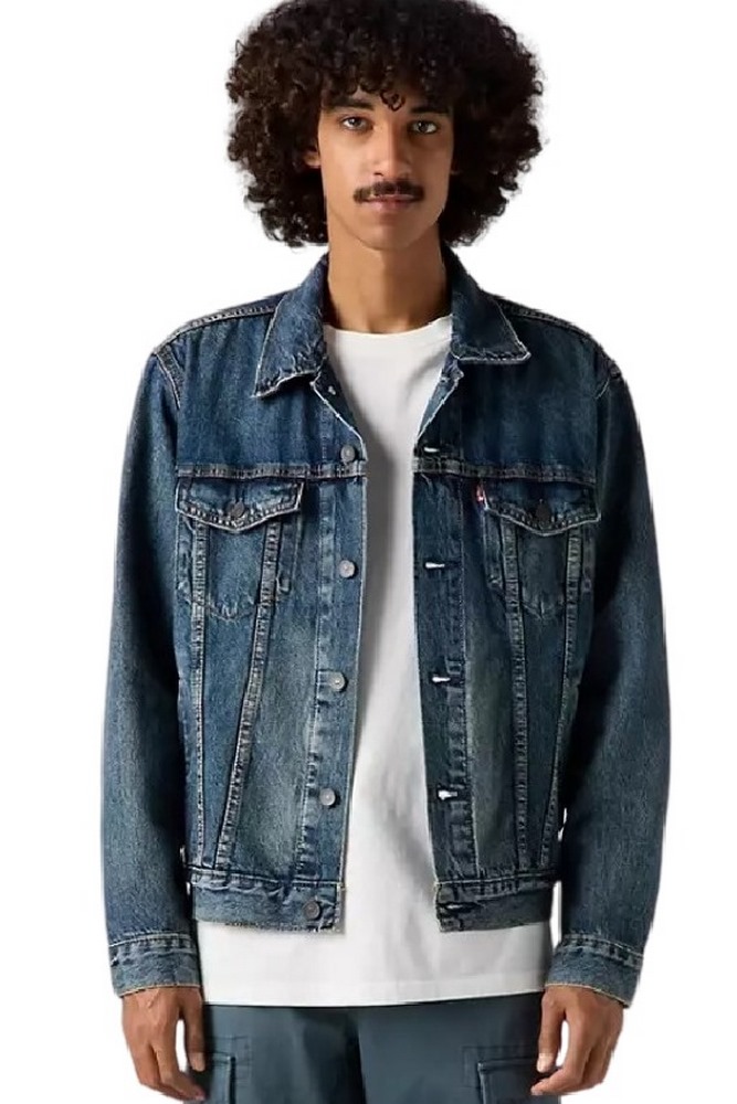 LEVI'S THE TRUCKER JACKET ΜΠΟΥΦΑΝ ΑΝΔΡΙΚΟ DARK INDIGO