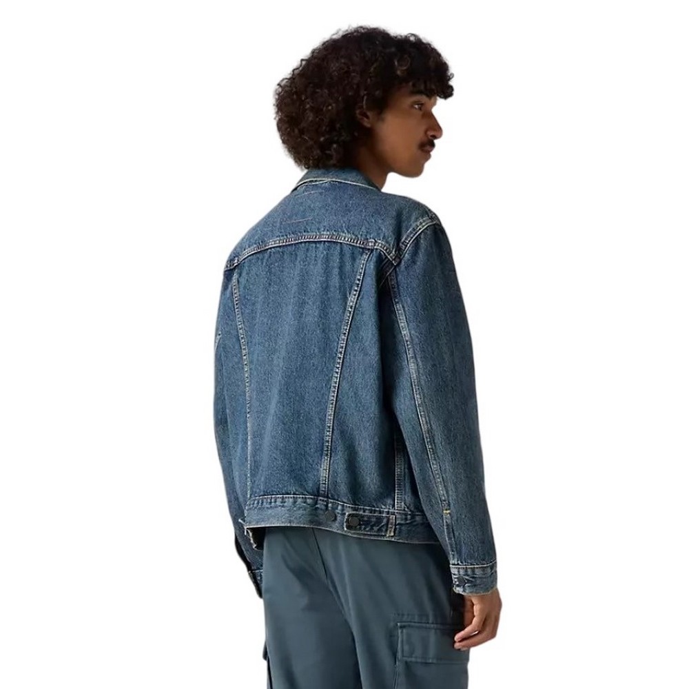 LEVI\'S THE TRUCKER JACKET ΜΠΟΥΦΑΝ ΑΝΔΡΙΚΟ DARK INDIGO