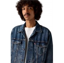 LEVI\'S THE TRUCKER JACKET ΜΠΟΥΦΑΝ ΑΝΔΡΙΚΟ DARK INDIGO