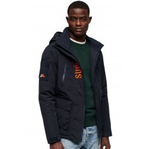 SUPERDRY SDCD HOOD ULTIMATE EMB WINDBREAKER ΜΠΟΥΦΑΝ ΑΝΔΡΙΚΟ NAVY