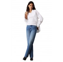 CALVIN KLEIN JEANS HIGH RISE LOOSE ΠΑΝΤΕΛΟΝΙ ΑΝΔΡΙΚΟ BLUΕ DENIM