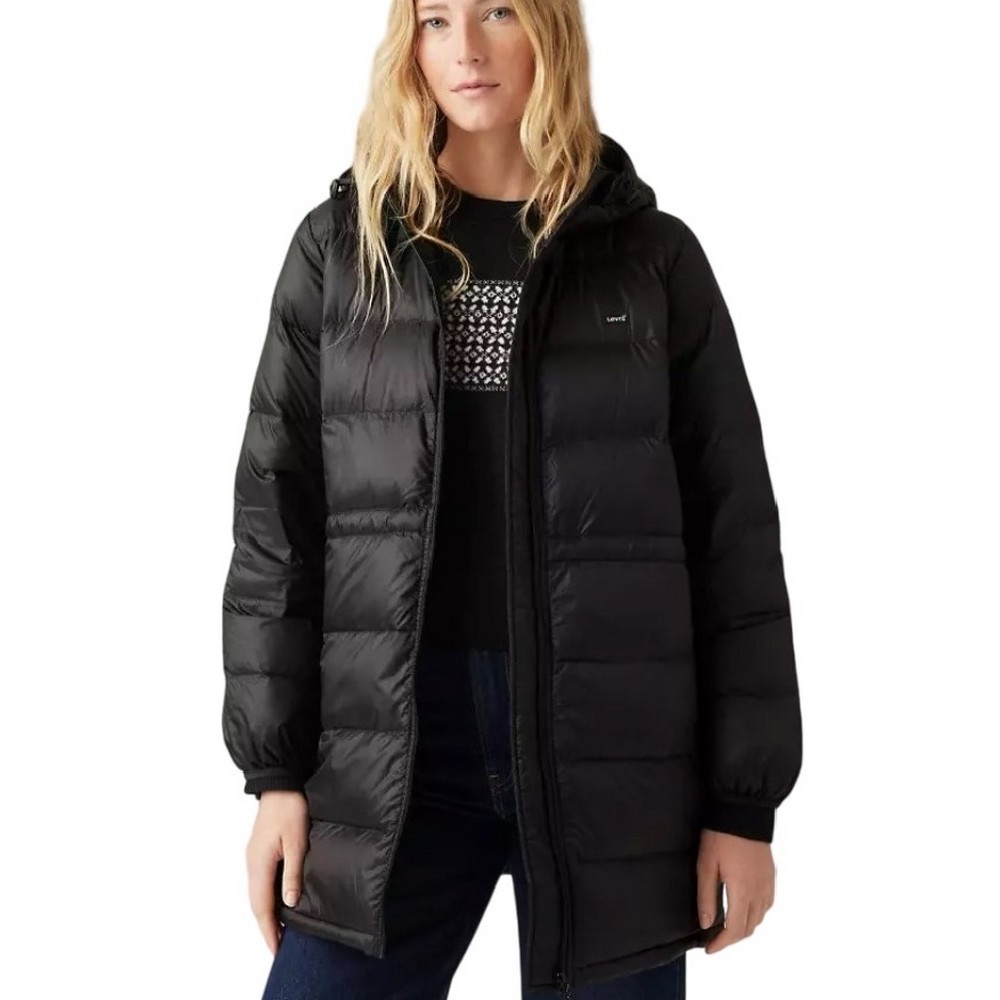 LEVIS POLLY MIDI PUFFER A85250000  ΜΠΟΥΦΑΝ ΓΥΝΑΙΚΕΙΟ BLACK