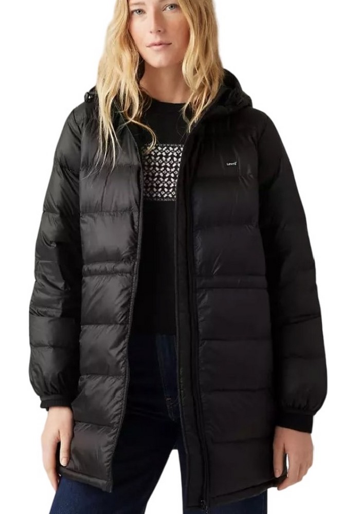 LEVIS POLLY MIDI PUFFER A85250000  ΜΠΟΥΦΑΝ ΓΥΝΑΙΚΕΙΟ BLACK