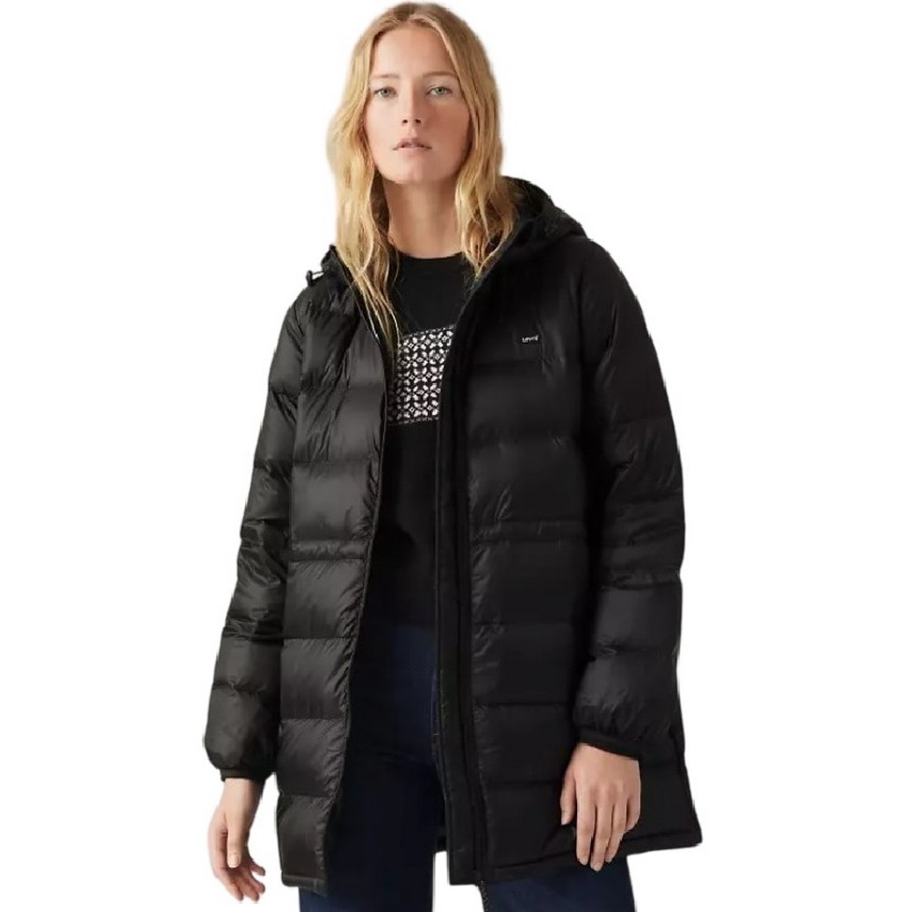 LEVIS POLLY MIDI PUFFER A85250000  ΜΠΟΥΦΑΝ ΓΥΝΑΙΚΕΙΟ BLACK