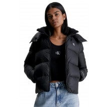 CALVIN KLEIN JEANS MW DOWN SHORT PUFFER ΜΠΟΥΦΑΝ ΓΥΝΑΙΚΕΙΟ BLACK