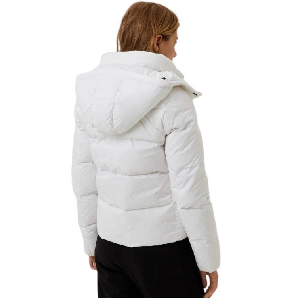 CALVIN KLEIN JEANS MW DOWN SHORT PUFFER ΜΠΟΥΦΑΝ ΓΥΝΑΙΚΕΙΟ WHITE