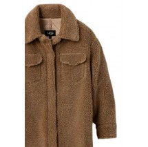 UGG FRANKIE UGGFLUFF SHIRTJACKET ΜΠΟΥΦΑΝ ΓΥΝΑΙΚΕΙΟ CAMEL