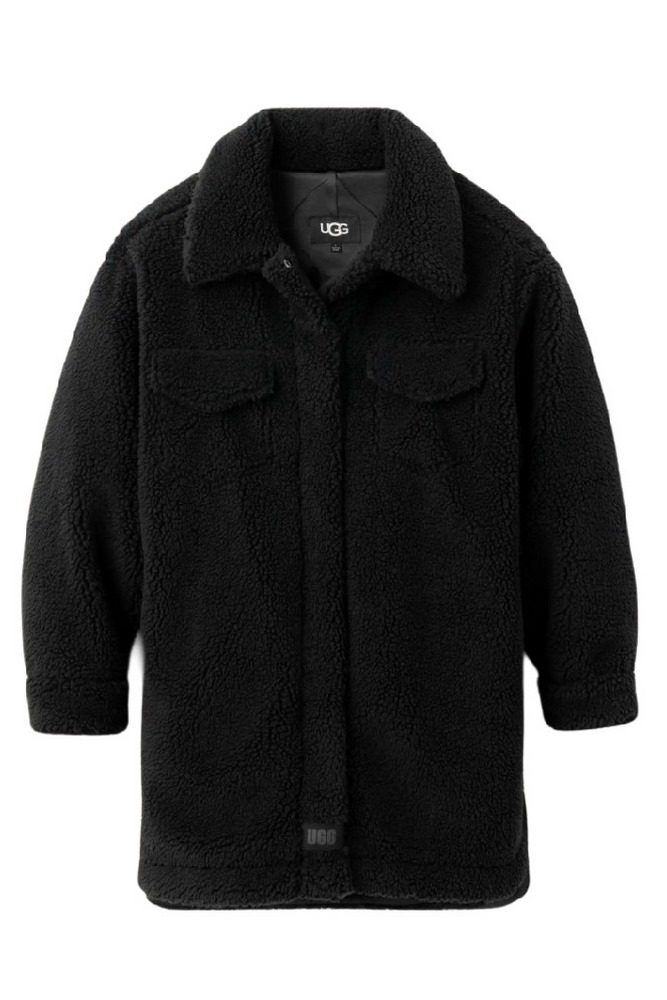 UGG FRANKIE UGGFLUFF SHIRTJACKET ΜΠΟΥΦΑΝ ΓΥΝΑΙΚΕΙΟ BLACK