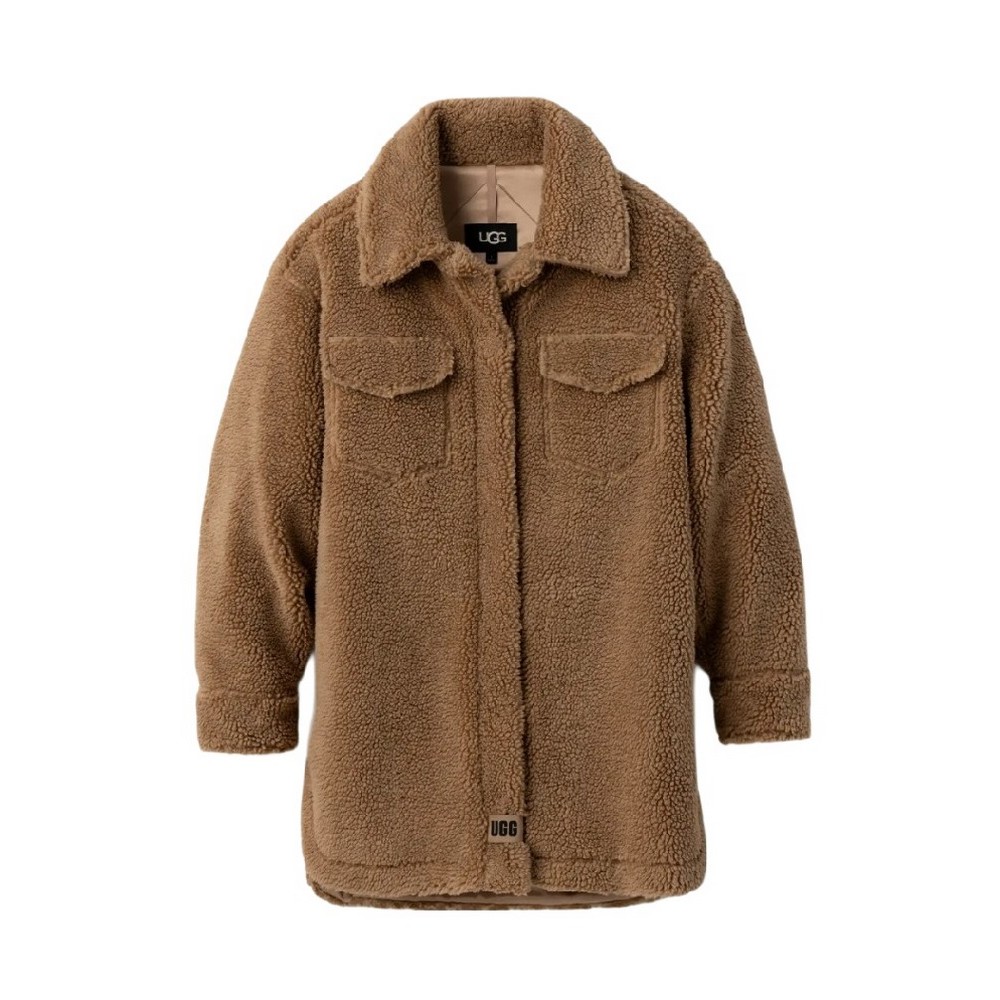 UGG FRANKIE UGGFLUFF SHIRTJACKET ΜΠΟΥΦΑΝ ΓΥΝΑΙΚΕΙΟ CAMEL