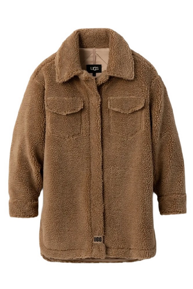 UGG FRANKIE UGGFLUFF SHIRTJACKET ΜΠΟΥΦΑΝ ΓΥΝΑΙΚΕΙΟ CAMEL