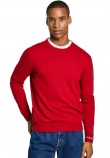 PEPE JEANS LONDON NEW ANDRE CREW NECK ΜΠΛΟΥΖΑ ΠΛΕΚΤΗ ΑΝΔΡΙΚΗ RED