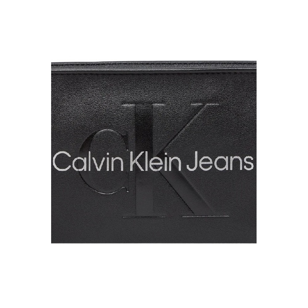 CALVIN KLEIN JEANS SCULPTED SHOULDER POUCH25 MONO ΤΣΑΝΤΑ ΓΥΝΑΙΚΕΙΑ BLACK