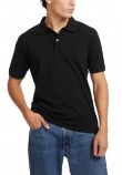 GUESS JEANS EMBRO LOGO POLO T-SHIRT ΜΠΛΟΥΖΑ ΑΝΔΡΙΚΗ BLACK