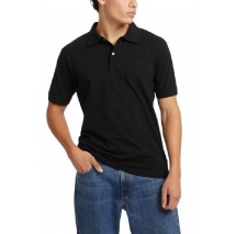 GUESS JEANS EMBRO LOGO POLO T-SHIRT ΜΠΛΟΥΖΑ ΑΝΔΡΙΚΗ BLACK