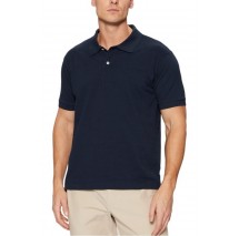 GUESS JEANS EMBRO LOGO POLO T-SHIRT ΜΠΛΟΥΖΑ ΑΝΔΡΙΚΗ NAVY