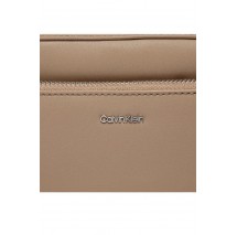 CALVIN KLEIN JEANS MUST CAMERA BAG ΤΣΑΝΤΑ ΓΥΝΑΙΚΕΙΑ BEIGE