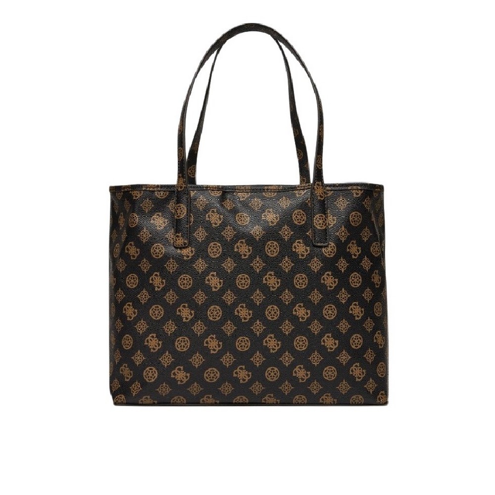 GUESS VIKKY II 2 IN 1 TOTE ΤΣΑΝΤΑ ΓΥΝΑΙΚΕΙΑ BROWN