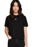 TOMMY JEANS BXY BADGE TEE T-SHIRT ΜΠΛΟΥΖΑ ΓΥΝΑΙΚΕΙΑ BLACK