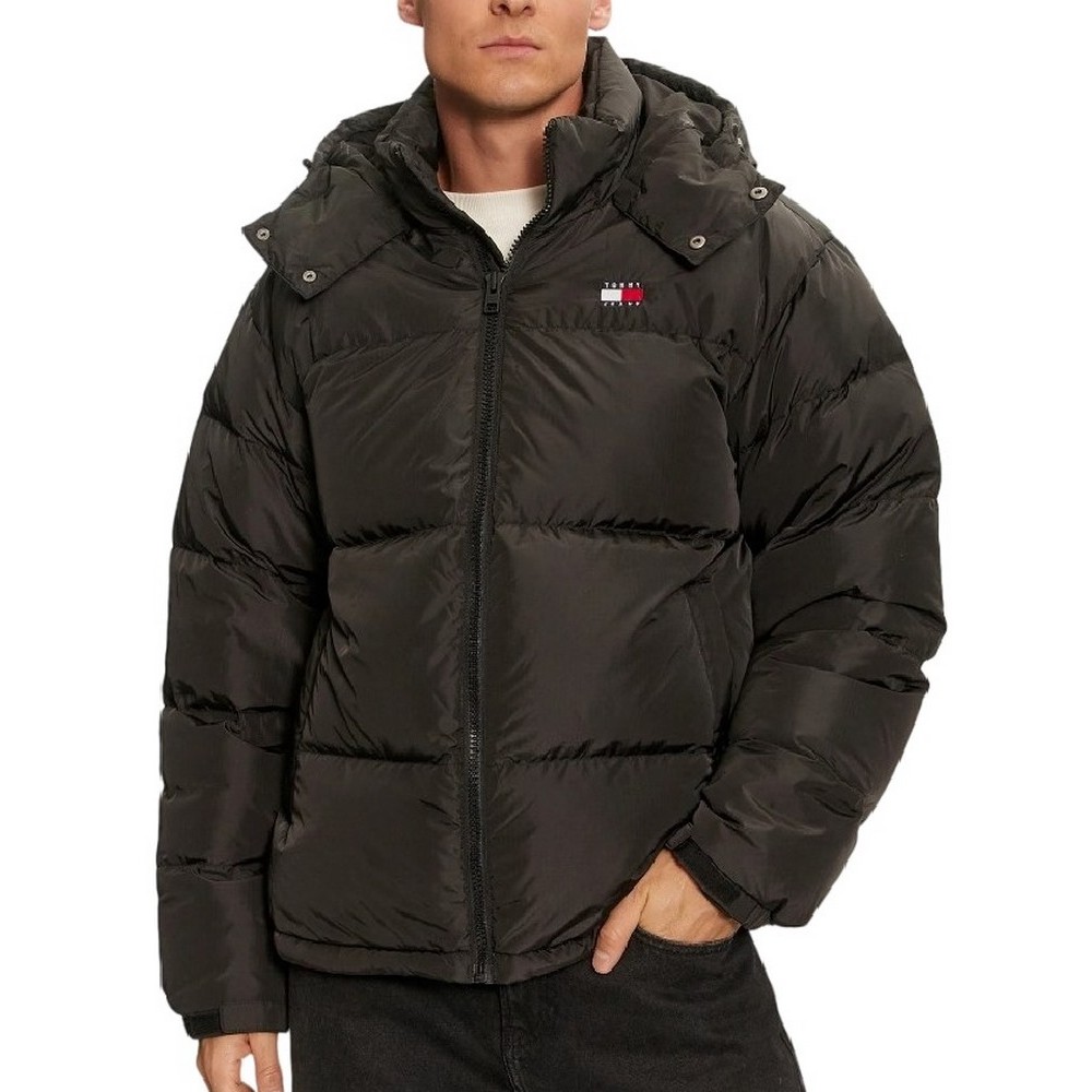 TOMMY JEANS ALASKA PUFFER ΜΠΟΥΦΑΝ ΑΝΔΡΙΚΟ BLACK