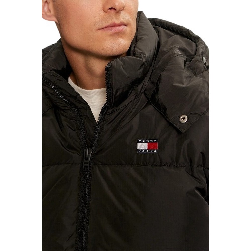 TOMMY JEANS ALASKA PUFFER ΜΠΟΥΦΑΝ ΑΝΔΡΙΚΟ BLACK