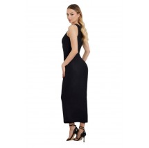 GUESS KIM TANK LONG DRESS ΦΟΡΕΜΑ ΓΥΝΑΙΚΕΙΟ BLACK