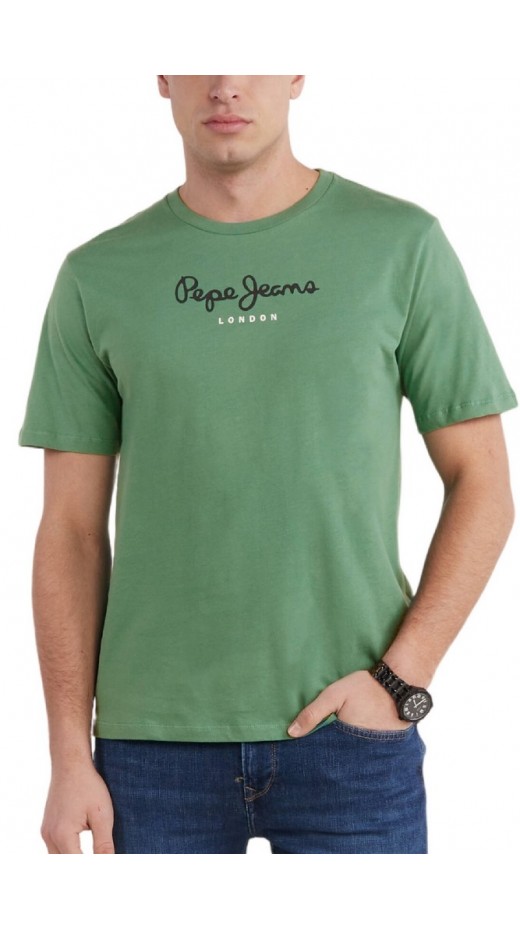 PEPE JEANS LONDON DROP 1 EGGOT-SHIRT ΜΠΛΟΥΖΑ ΑΝΔΡΙΚΗ KHAKI