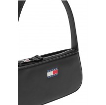 TOMMY JEANS ESS MUST SHOULDER BAG ΤΣΑΝΤΑ ΓΥΝΑΙΚΕΙΑ BLACK