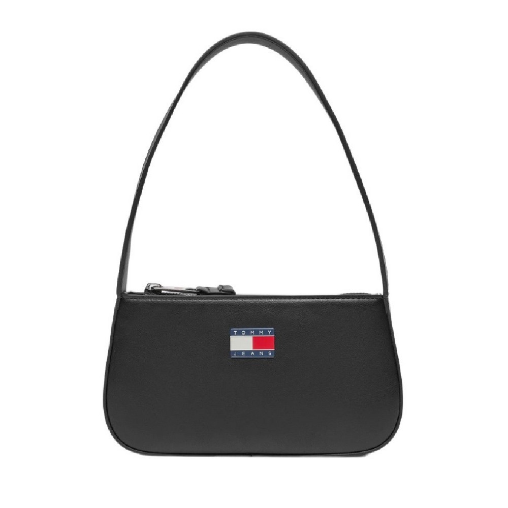 TOMMY JEANS ESS MUST SHOULDER BAG ΤΣΑΝΤΑ ΓΥΝΑΙΚΕΙΑ BLACK