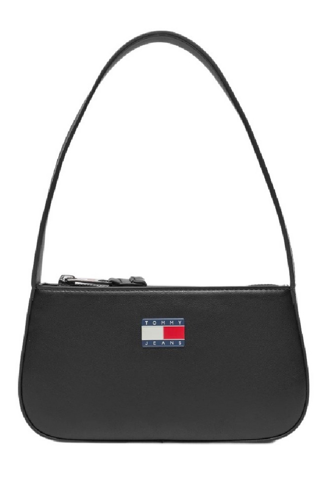 TOMMY JEANS ESS MUST SHOULDER BAG ΤΣΑΝΤΑ ΓΥΝΑΙΚΕΙΑ BLACK