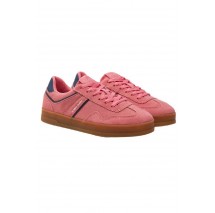 TOMMY JEANS THE GREENWICH SUEDE ΠΑΠΟΥΤΣΙ ΓΥΝΑΙΚΕΙΟ PINK