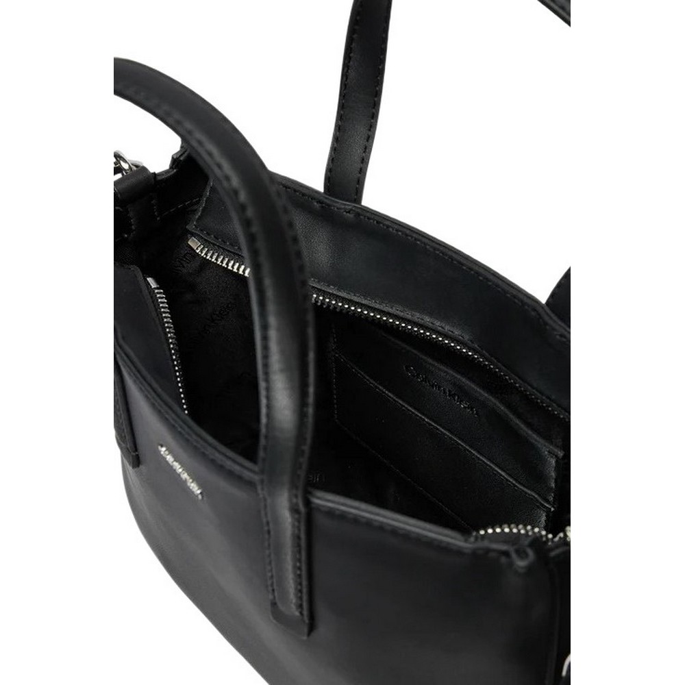 CALVIN KLEIN MUST SMALL TOTE ΤΣΑΝΤΑ ΓΥΝΑΙΚΕΙΑ BLACK