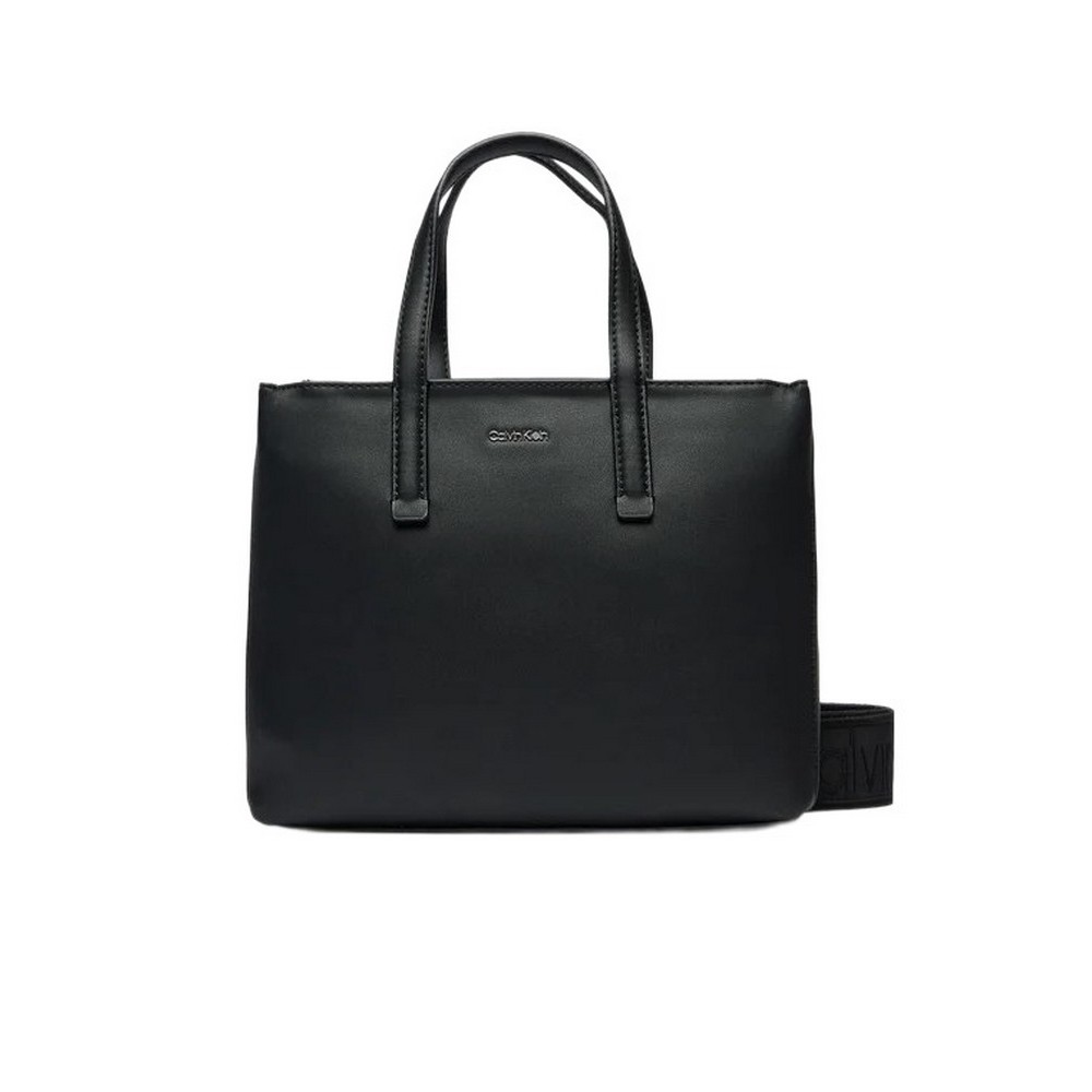 CALVIN KLEIN MUST SMALL TOTE ΤΣΑΝΤΑ ΓΥΝΑΙΚΕΙΑ BLACK