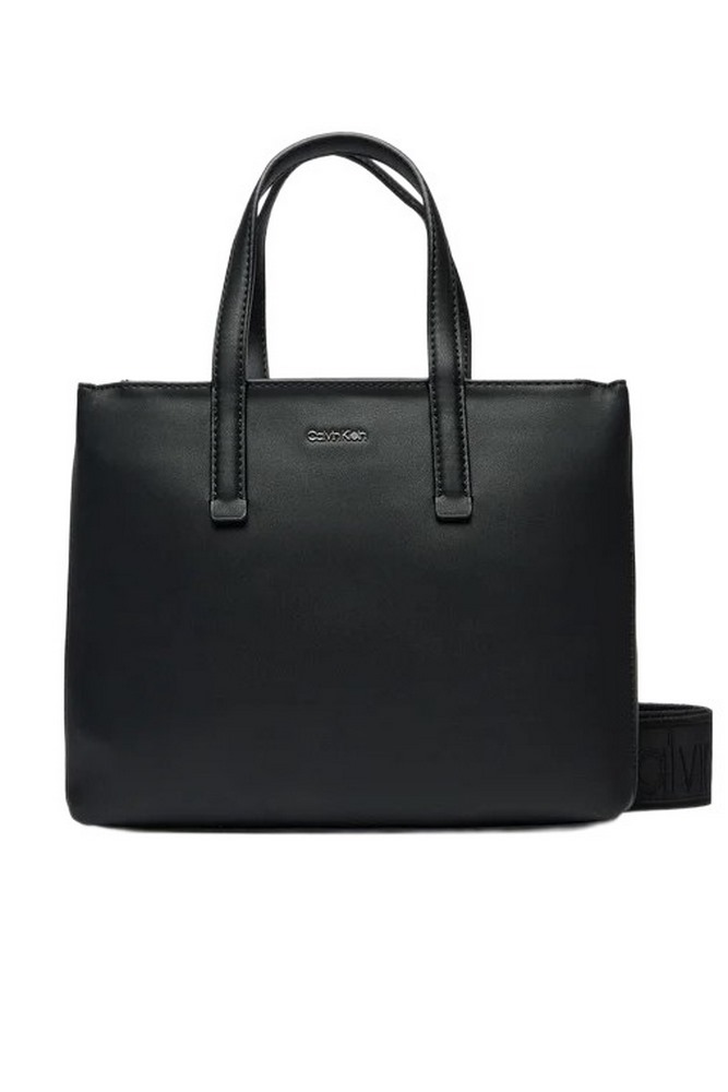 CALVIN KLEIN MUST SMALL TOTE ΤΣΑΝΤΑ ΓΥΝΑΙΚΕΙΑ BLACK