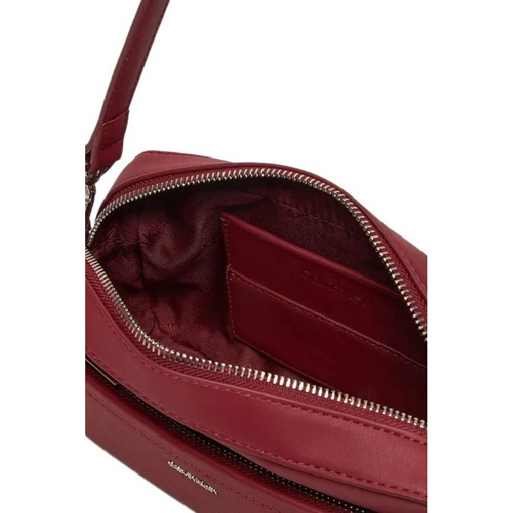 CALVIN KLEIN MUST CONVERTIBLE CAMERA BAG ΤΣΑΝΤΑ ΓΥΝΑΙΚΕΙΑ RED