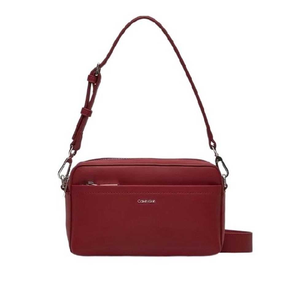 CALVIN KLEIN MUST CONVERTIBLE CAMERA BAG ΤΣΑΝΤΑ ΓΥΝΑΙΚΕΙΑ RED