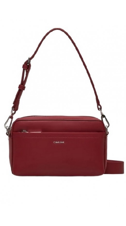 CALVIN KLEIN MUST CONVERTIBLE CAMERA BAG ΤΣΑΝΤΑ ΓΥΝΑΙΚΕΙΑ RED