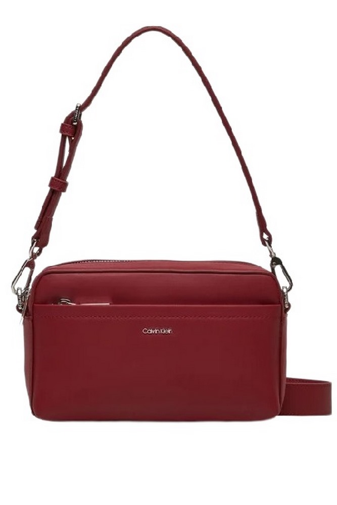 CALVIN KLEIN MUST CONVERTIBLE CAMERA BAG ΤΣΑΝΤΑ ΓΥΝΑΙΚΕΙΑ RED