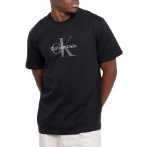 CALVIN KLEIN SS HERO MONOLOGO TEE T-SHIRT ΜΠΛΟΥΖΑ ΑΝΔΡΙΚΗ BLACK