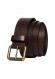 SUPERDRY SDNA BADGEMAN BELT ΖΩΝΗ ΑΝΔΡΙΚΗ BROWN